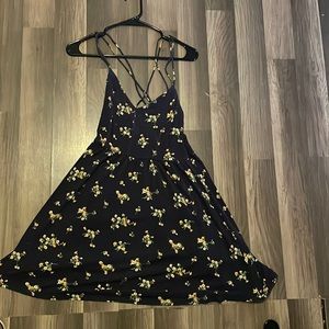 Navy Blue Sun Dress